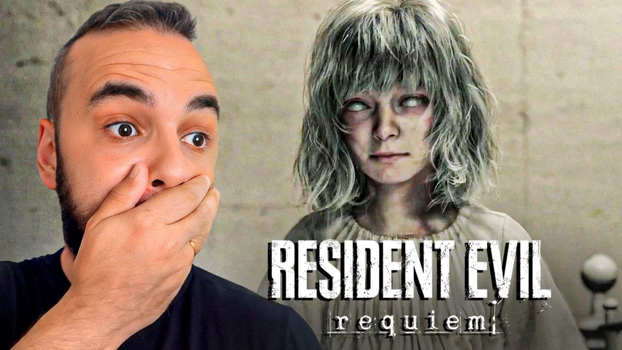 RE9 REQUIEM: MINHA REAÇÃO A NOVA PERSONAGEM E AO LEON VOLTANDO PRA RPD