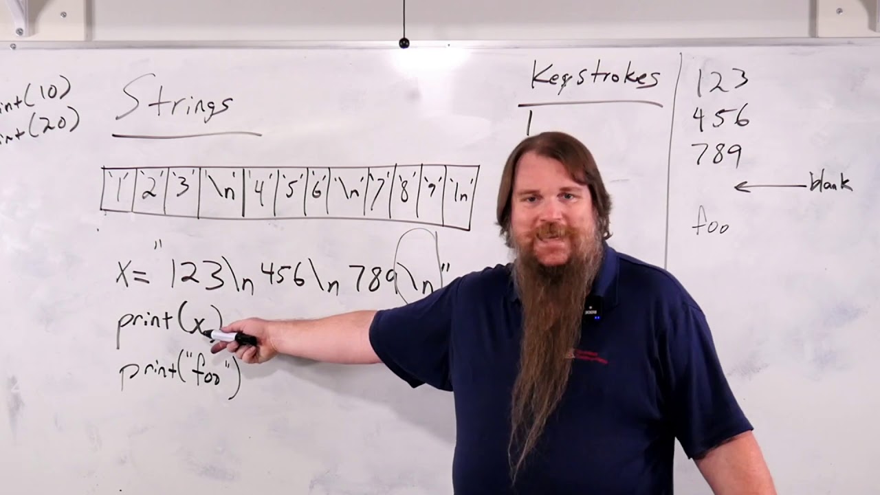 Python Intro Ep 17 - Advanced Topics in Printing and String Formatting