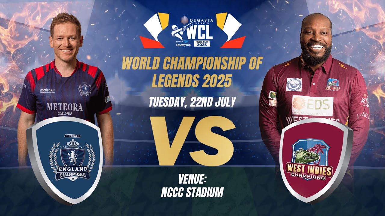 Walton's 83 & Edwards 4/11 | WI Champions Beat Eng Champions by 10 runs - WCL S2 2025 Highlights