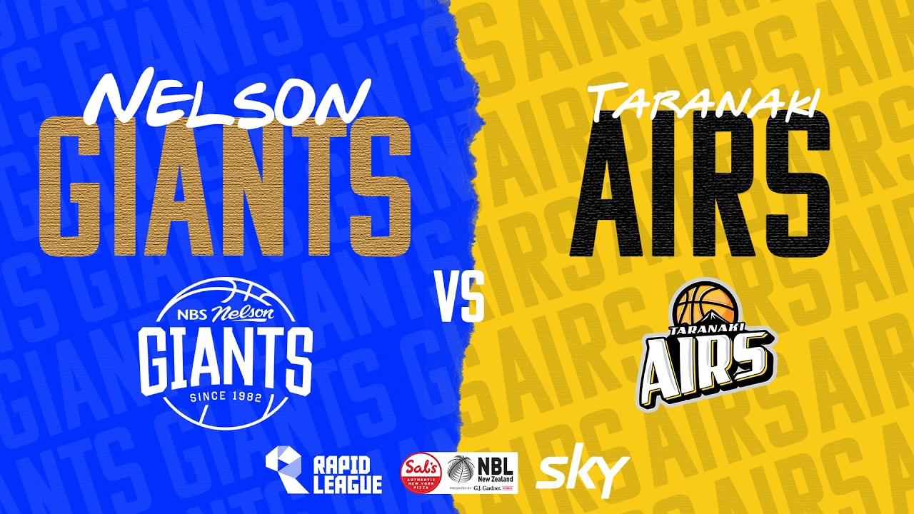 Nelson Giants v Taranaki Airs | Full Basketball Game&nbsp;| @SalsNBL  2026