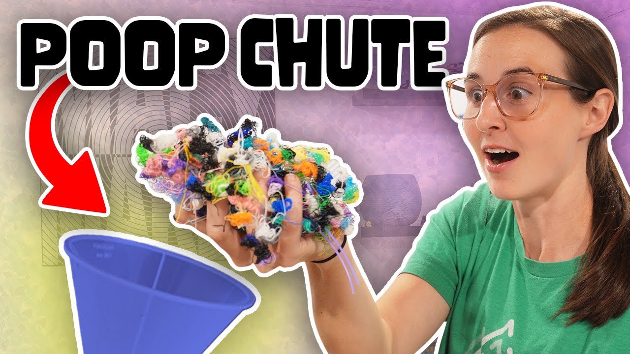 I Installed a Poop Chute!! - August Shop Updates - 3D Print Farm Vlog 9