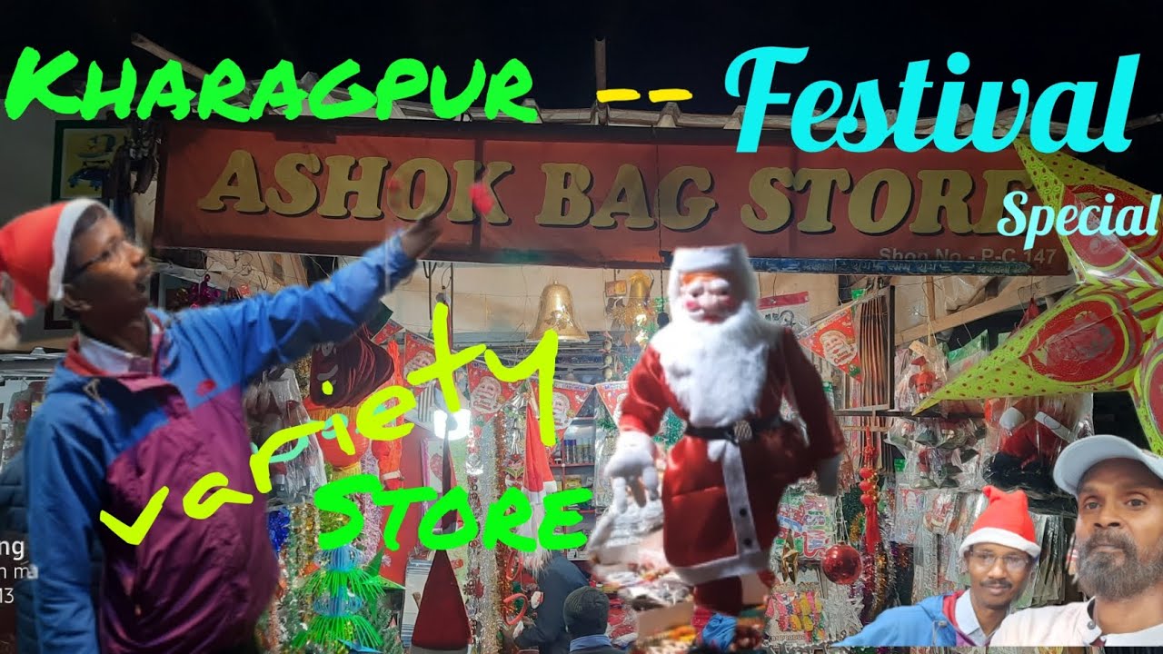 Festival(Special-Christmas) variety items shop in kharagpur