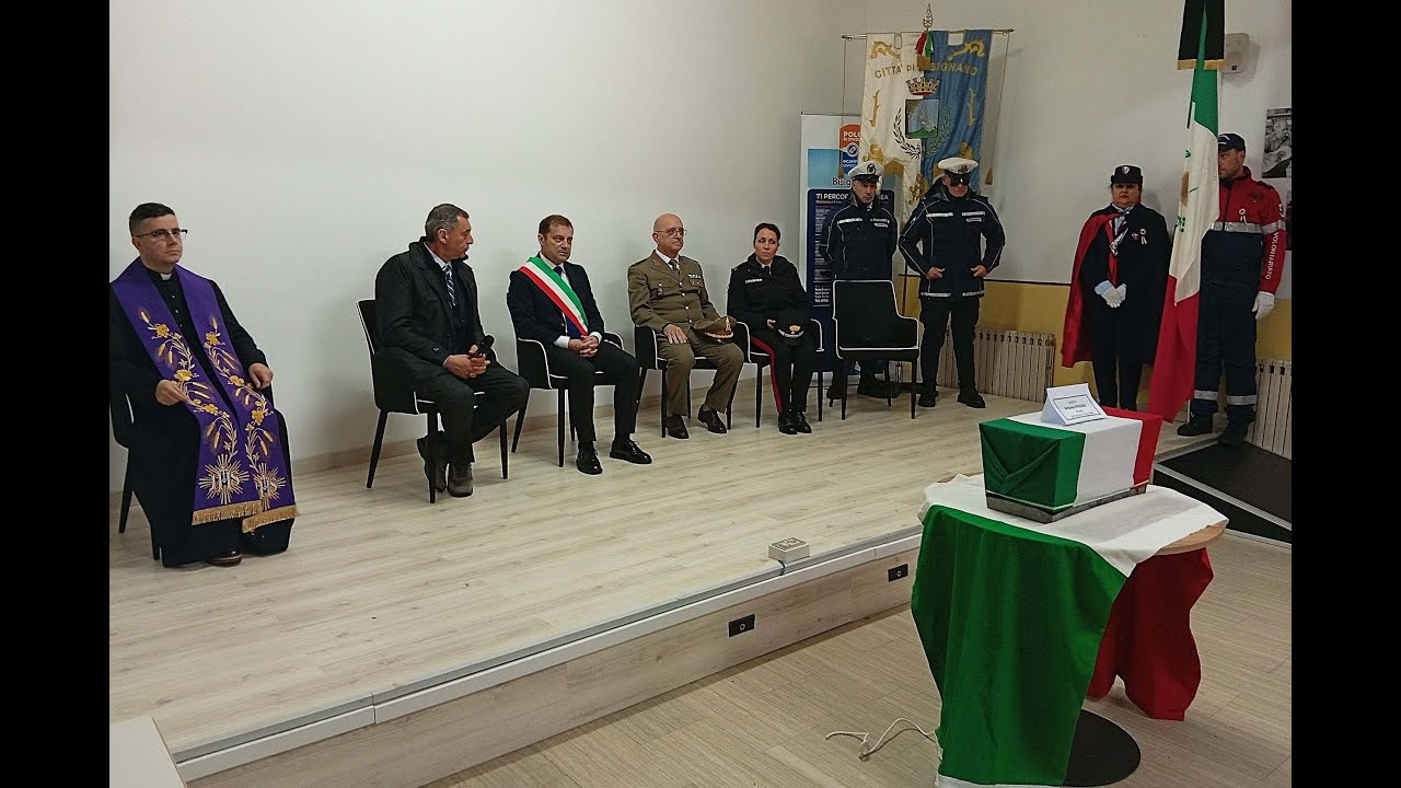 Bisignano accoglie i resti di Antonio Stavale caduto in guerra