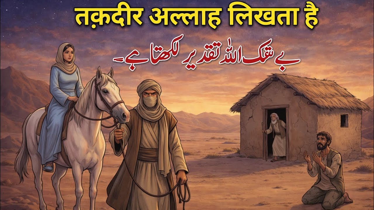 तक़दीर के आगे इंसान बेबस है | अल्लाह की मर्ज़ी के बिना कुछ नहीं होता | Islamic Hindi Story