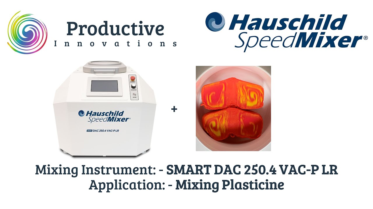 Hauschild SpeedMixer® Smart DAC Mixing Plasticine