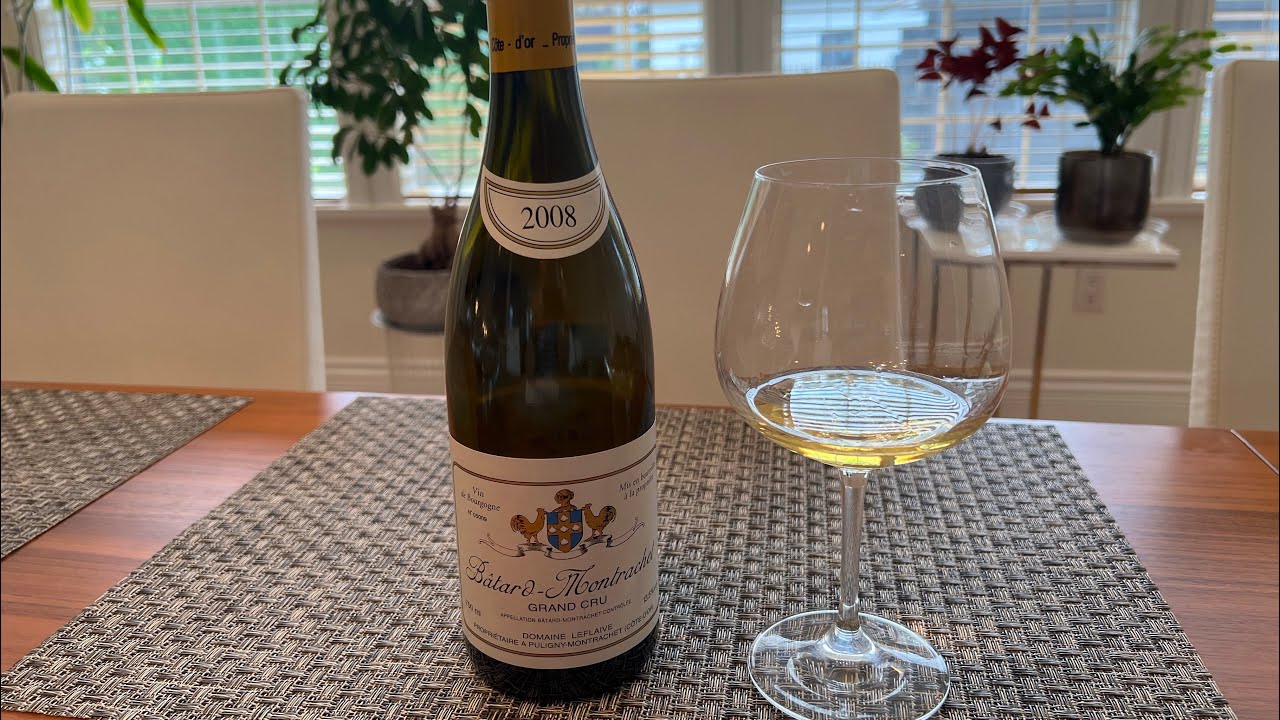Domaine Leflaive 2008 Batard Montrachet Grand Cru Burgundy Trophy Wine Review