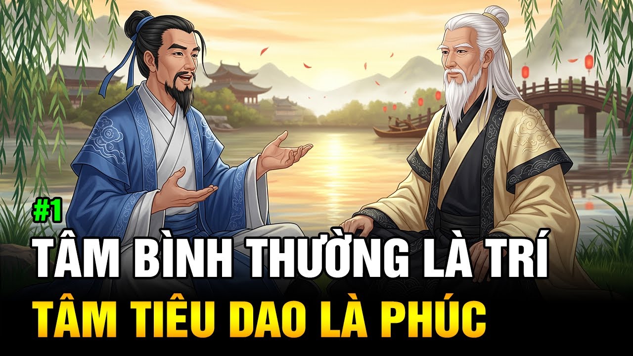 Đạo Gia Xử Thế: Tâm Bình Thường Là Trí - Tâm Tiêu Dao Là Phúc