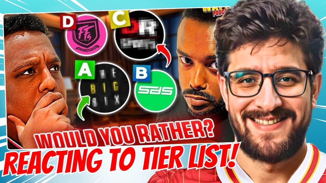 REACTING TO SAEED TIER LIST! DON HUSAM IN UNDERRATED 🤔 TERRY IN MEH? LET'S TALK!