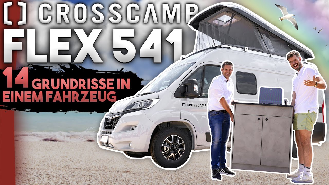 Crosscamp Flex 541 schon f&uuml;r 49.999&euro; 💸 | 14 Grundrisse durch VERR&Uuml;CKTES Modul-Konzept! 🔥