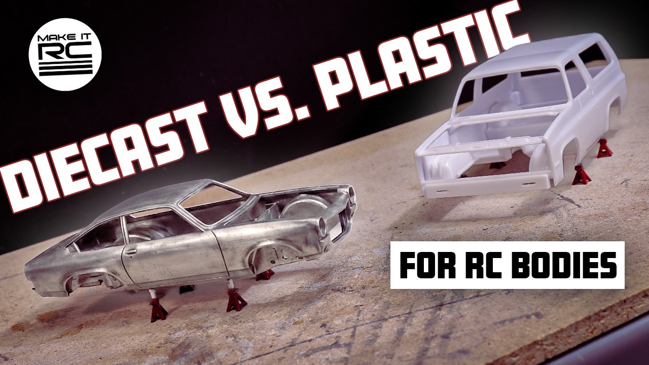 Why I Don&rsquo;t Use Diecast Bodies 🚫 Plastic vs. Metal RC Bodies