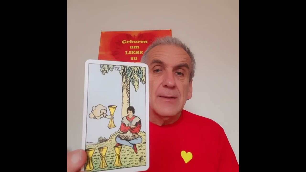 Tarot der Liebe: Die Vier der Kelche