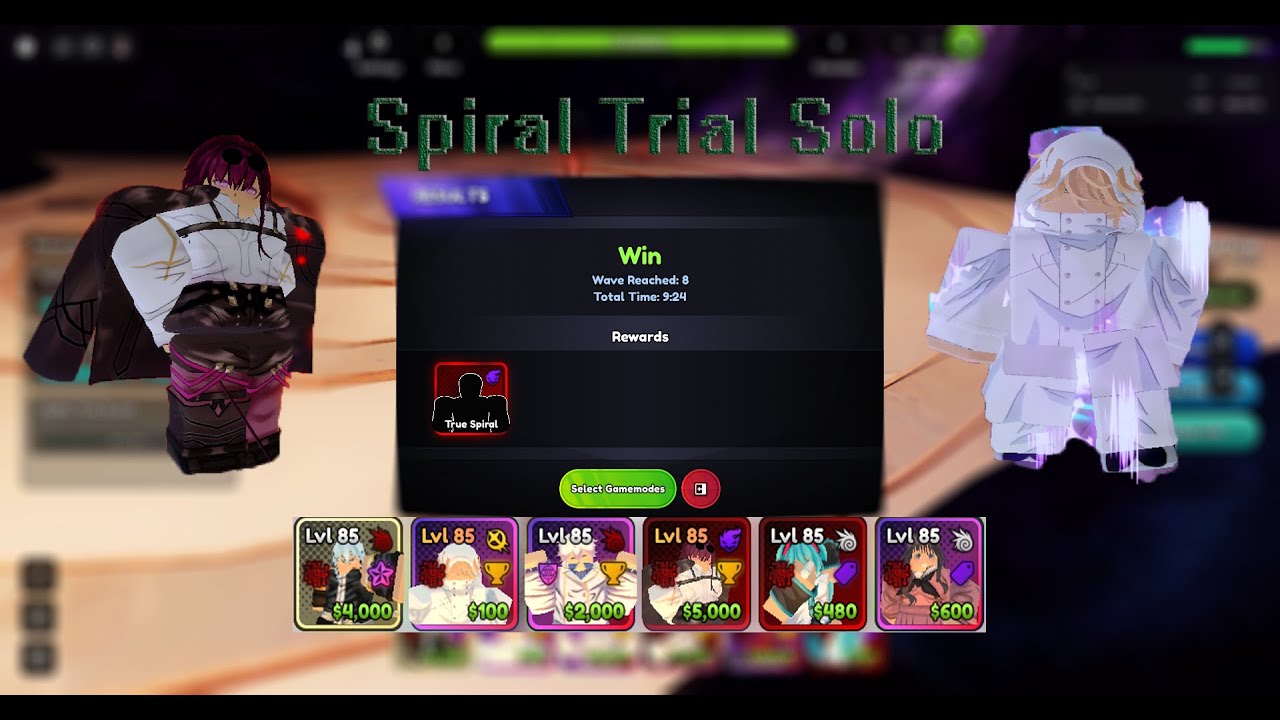 Cómo HACER el SPIRAL TRIAL en Anime Last Stand!