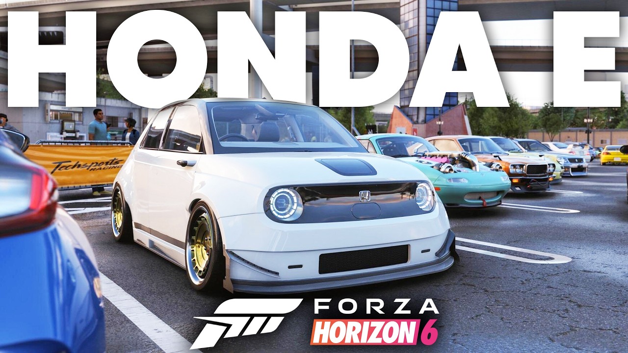 Forza Horizon 6 - Widebody Honda E Customization - 262mph ???