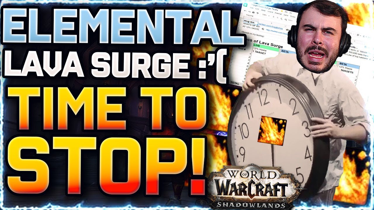 🔥Lava Surge Nerf Too Far? | Elemental Shaman Shadowlands Beta