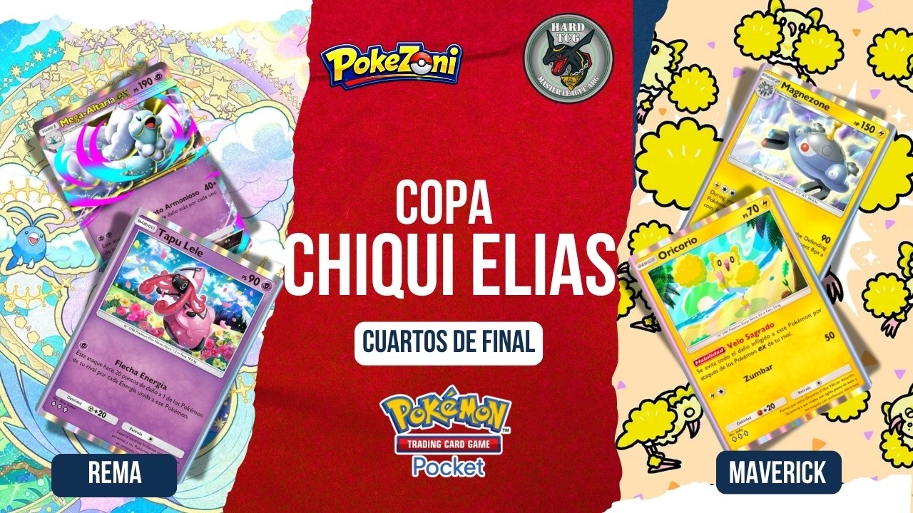 REMA VS MAVERICK | Cuartos de final Copa Chiqui Elias | HARD TCG MASTER LEAGUE ARGENTINA