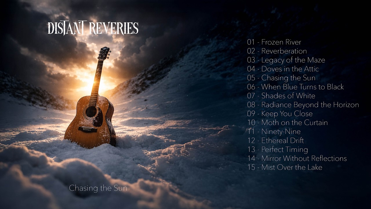 DISTANT REVERIES - Chasing the Sun (ambient guitar music)
