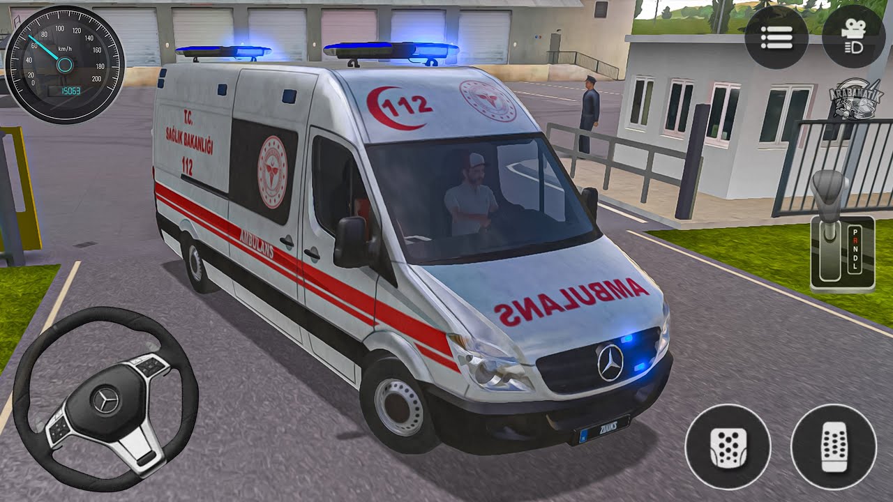 Mercedes-Benz Sprinter Türk Ambulans Sürüş Oyunu - Ambulans Oyunu   Android Gameplay