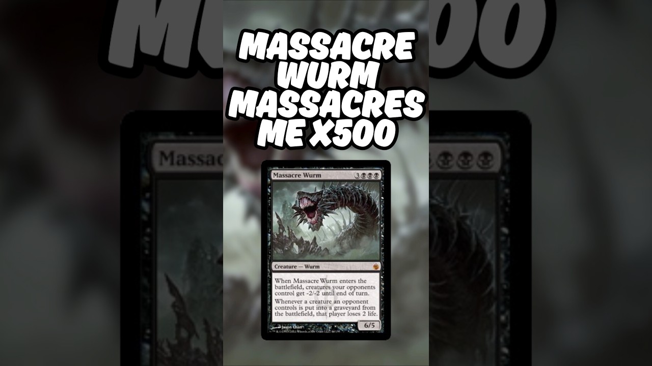 My Opponent Massacred Me #mtg #mtga #standard