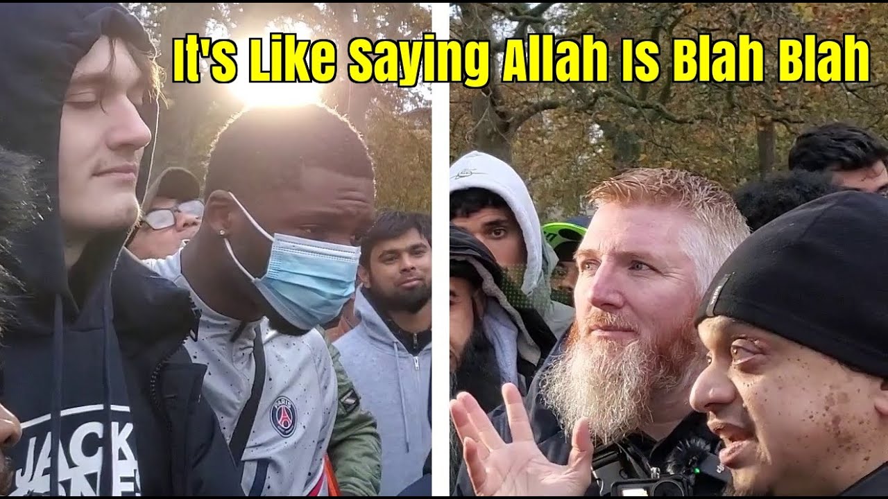 Speakers Corner - Ex Muslim Young New Christians are To Much For Mansur's Old Arguments, Hamza Helps