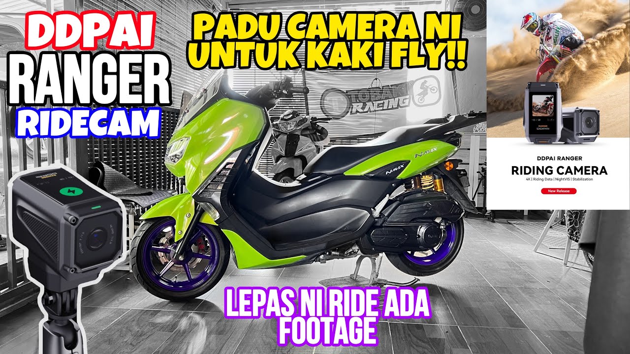 #942 CAMERA UNTUK KAKI FLY! PADU MAT DDPAI RANGER