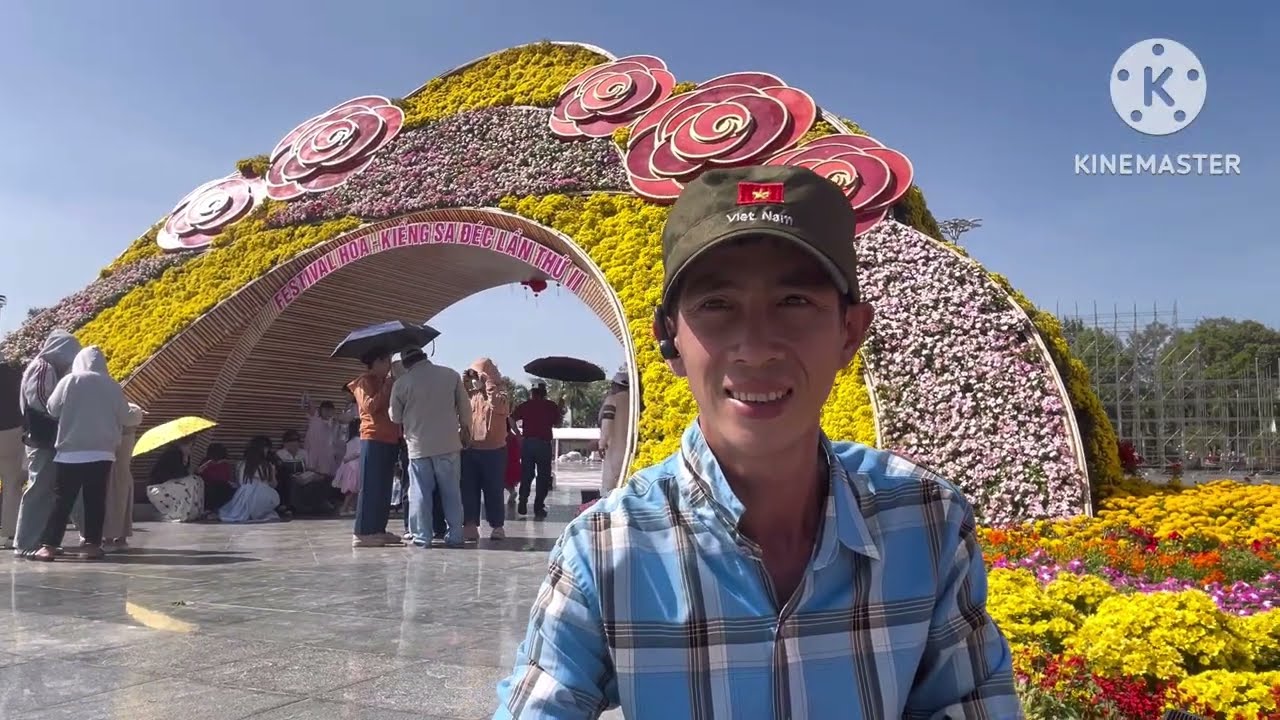 Làng hoa Sa Đéc tháp mười ngắm hoa đẹp nắng ôi là nắng