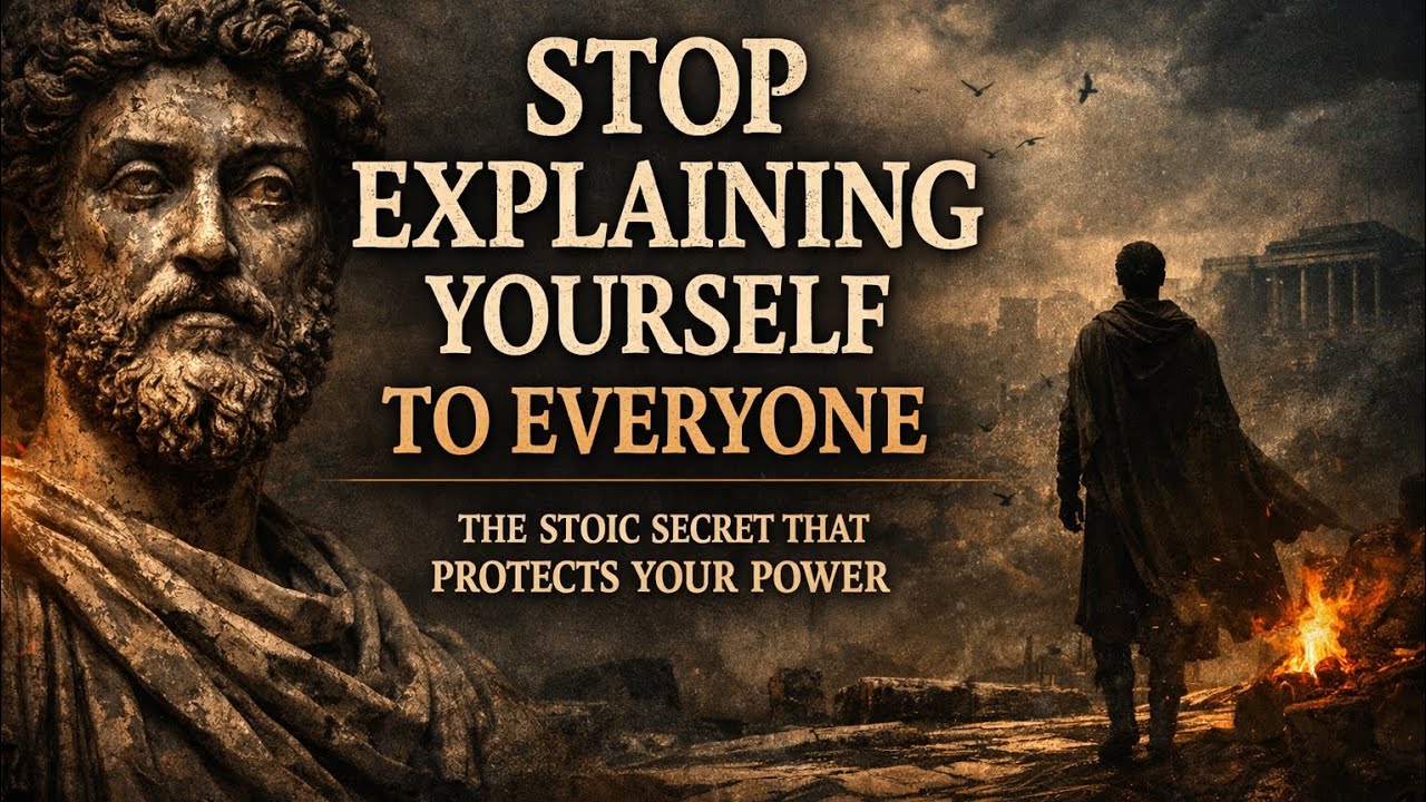 Stop Explaining Yourself to Everyone – The Stoic Secret That Protects Your Power | STOICISM