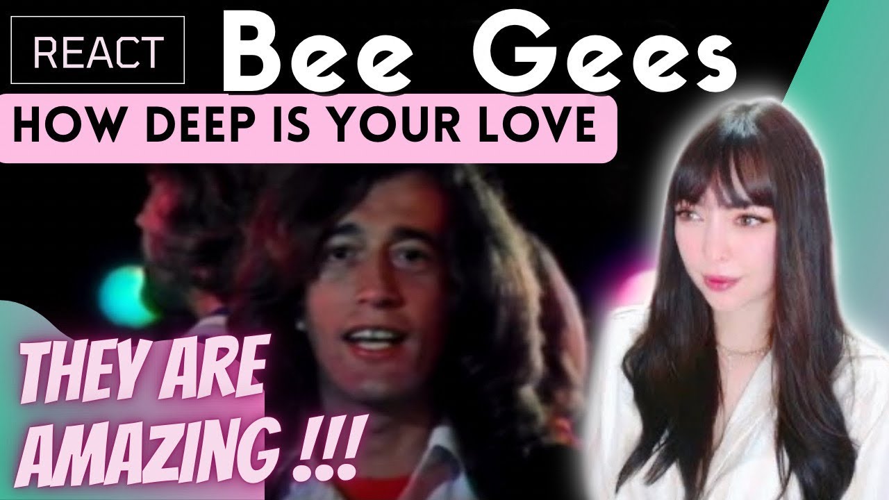 РЕАКЦИЯ на Bee Gees - How Deep Is Your Love – музыкальное видео и живое выступление!