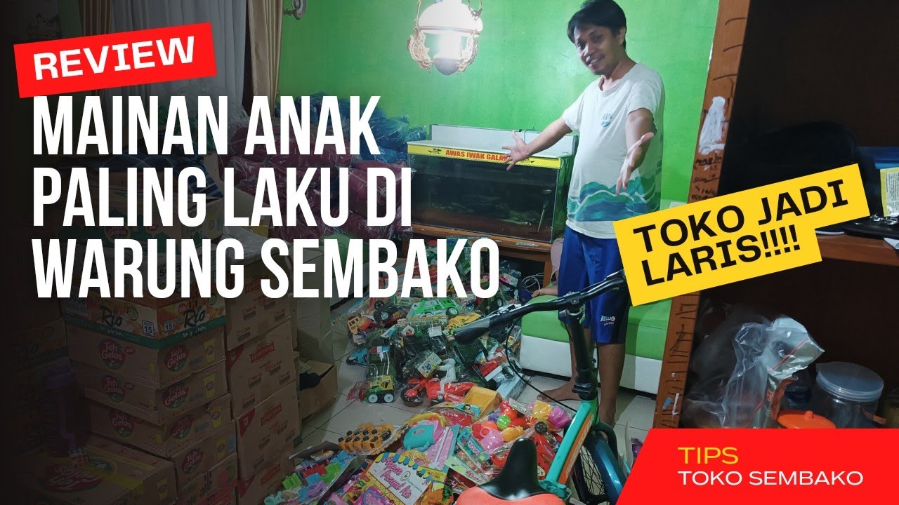 MAINAN ANAK PALING LAKU DI WARUNG SEMBAKO
