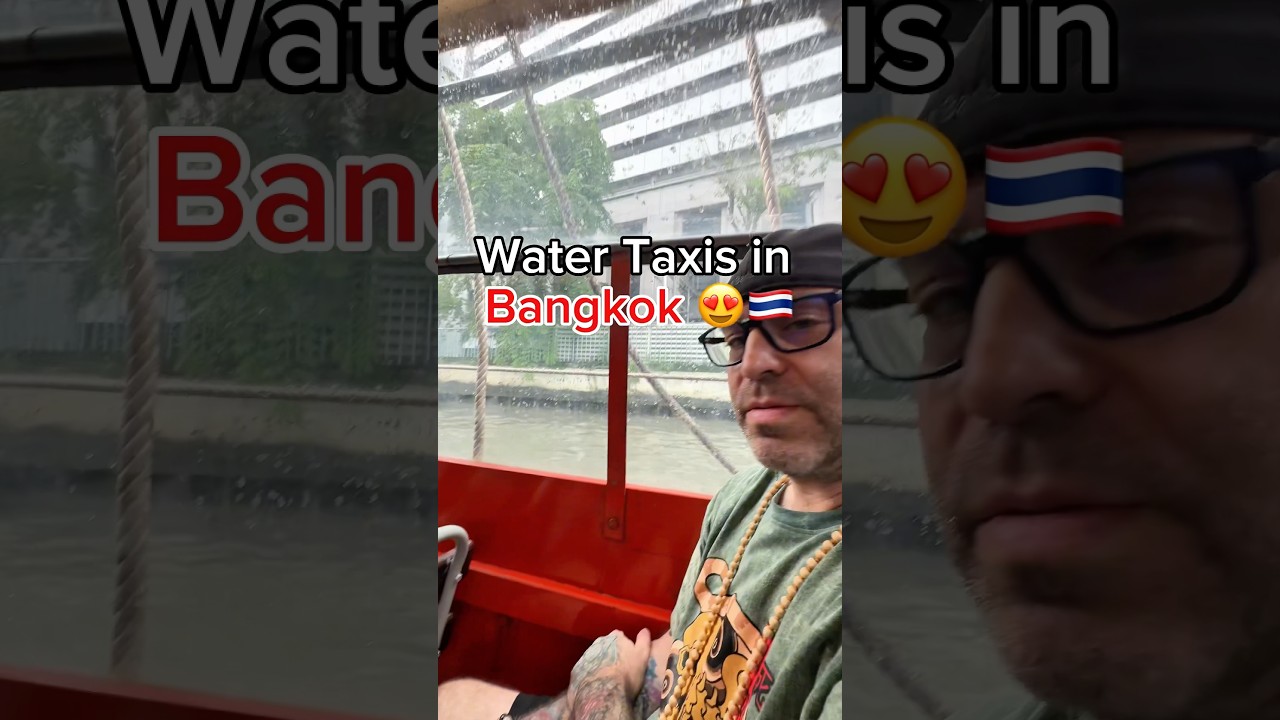 Bangkok&rsquo;s Cheapest & Coolest Transport Hack #ThailandTravel #WaterTaxi #BangkokTips