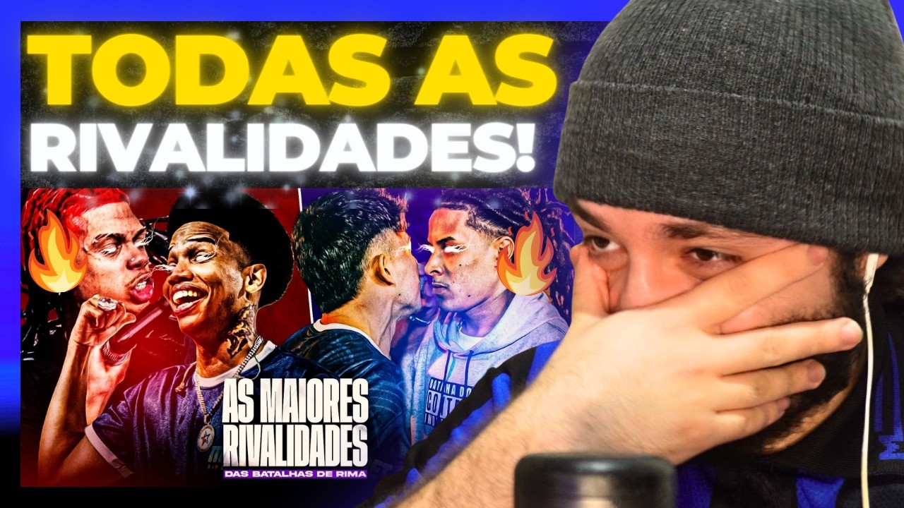 AS MAIORES RIVALIDADES das BATALHAS! 🔥| REACT BAUEB