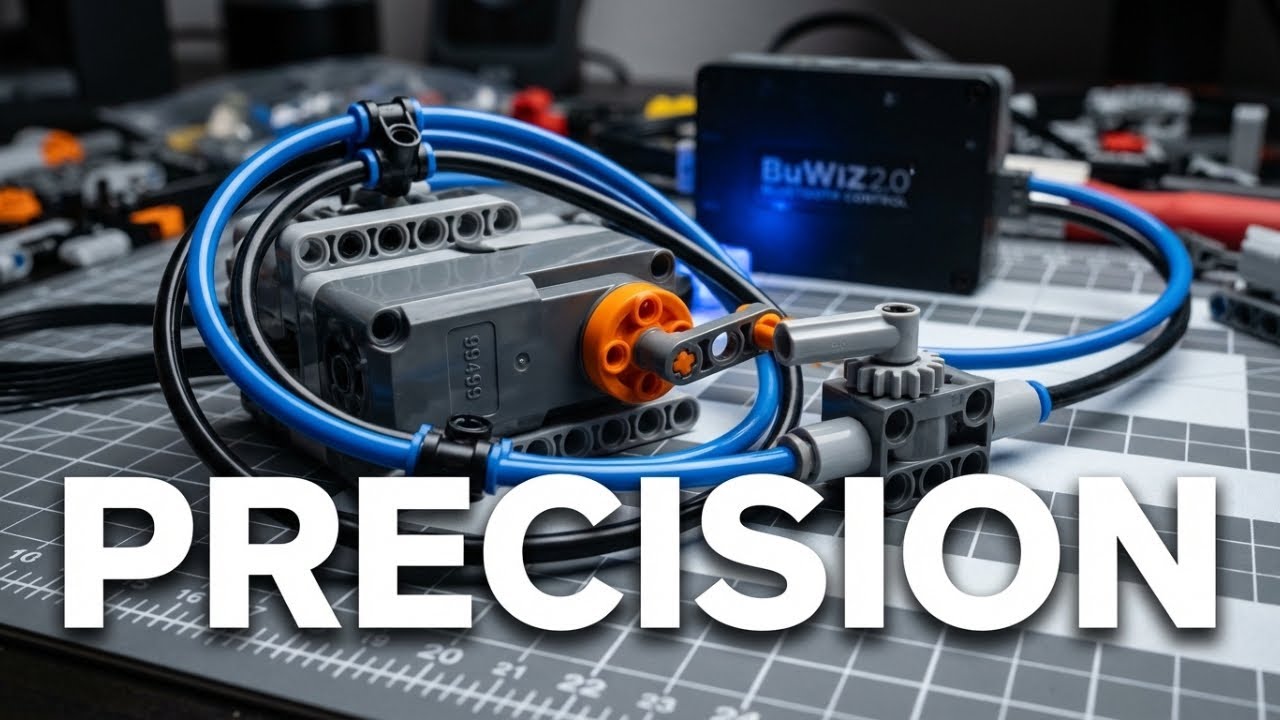 LEGO Technic Linear Throttle: Unlock Precision Pneumatic Control!