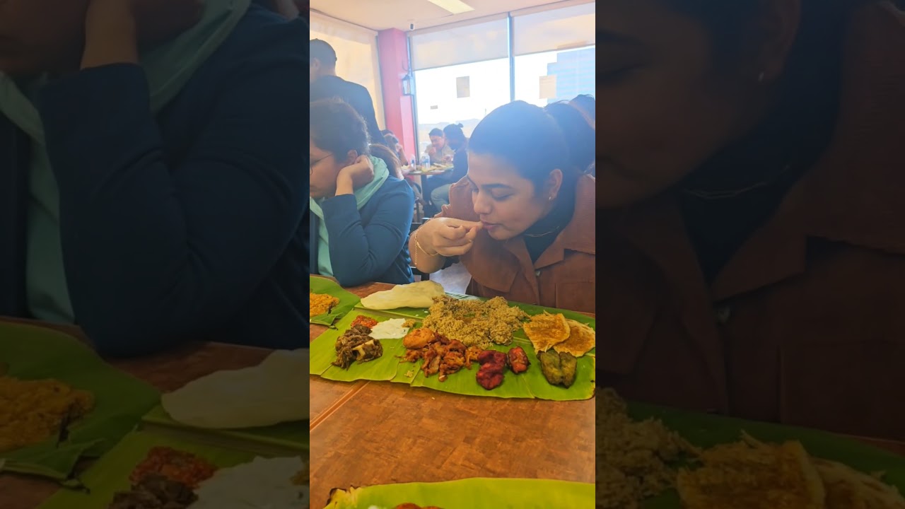 Its Ammas kitchen, a group service restaurant in Toronto. #tamilnadu #biriyani #canada