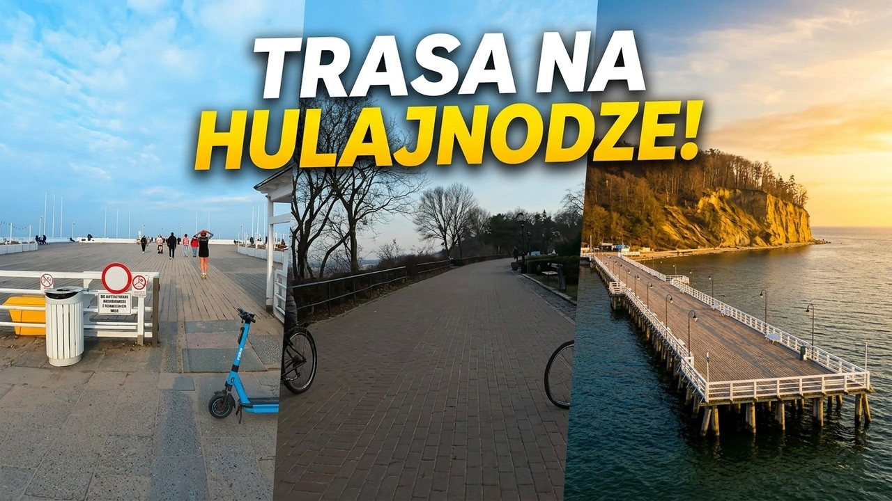 z Molo Sopot na Molo Orłowo i powrot