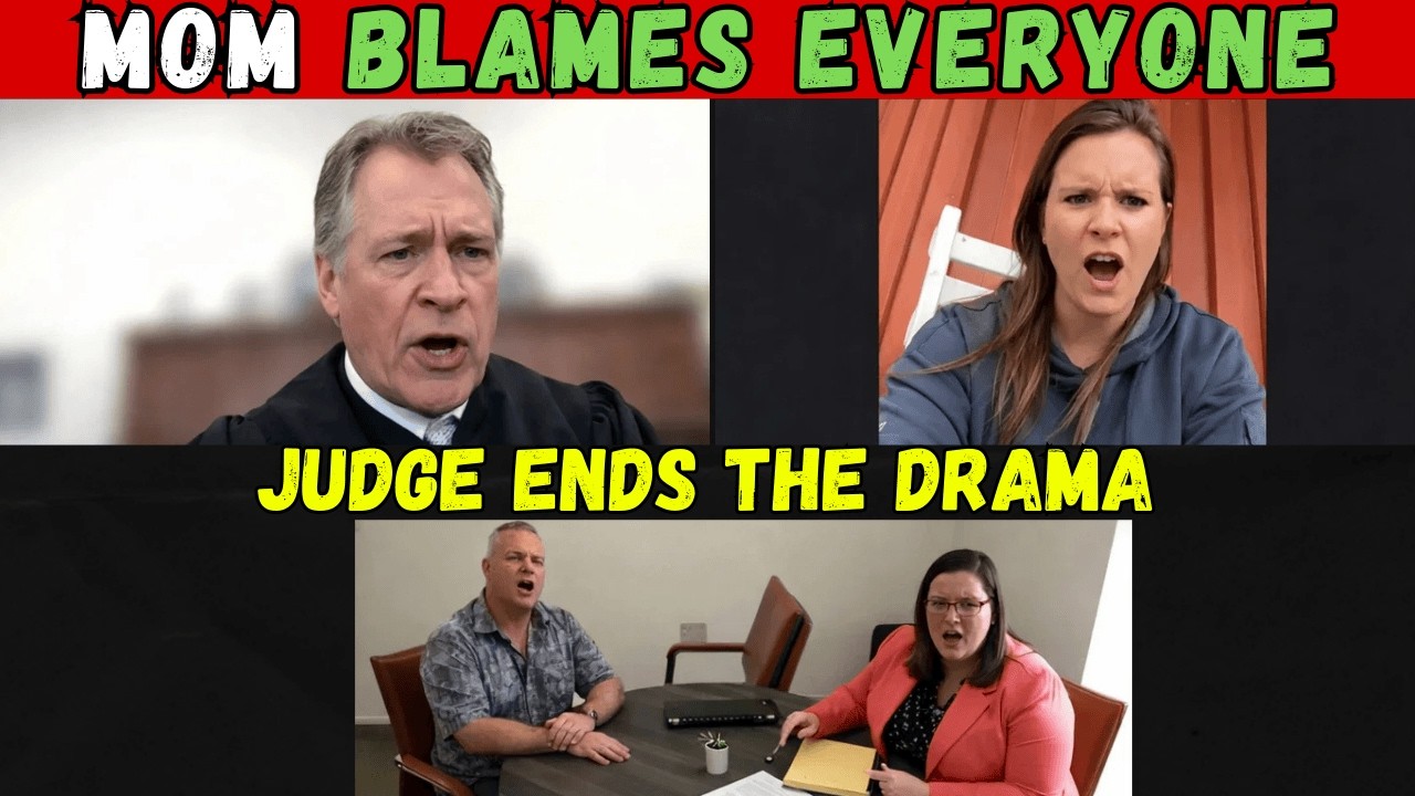 Difficult Mom Demands Control in Court—Judge Pushes Back Hard #courtroomdrama #familycourt