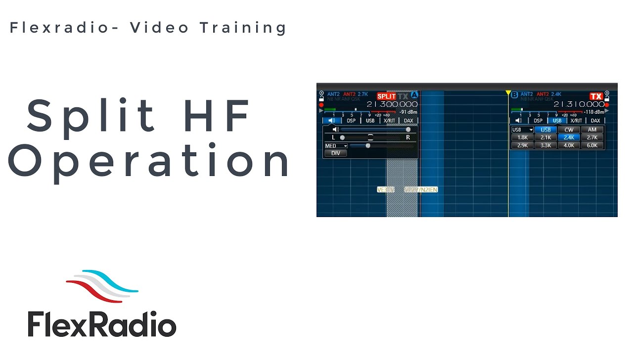 Working a DXPedition using Split.