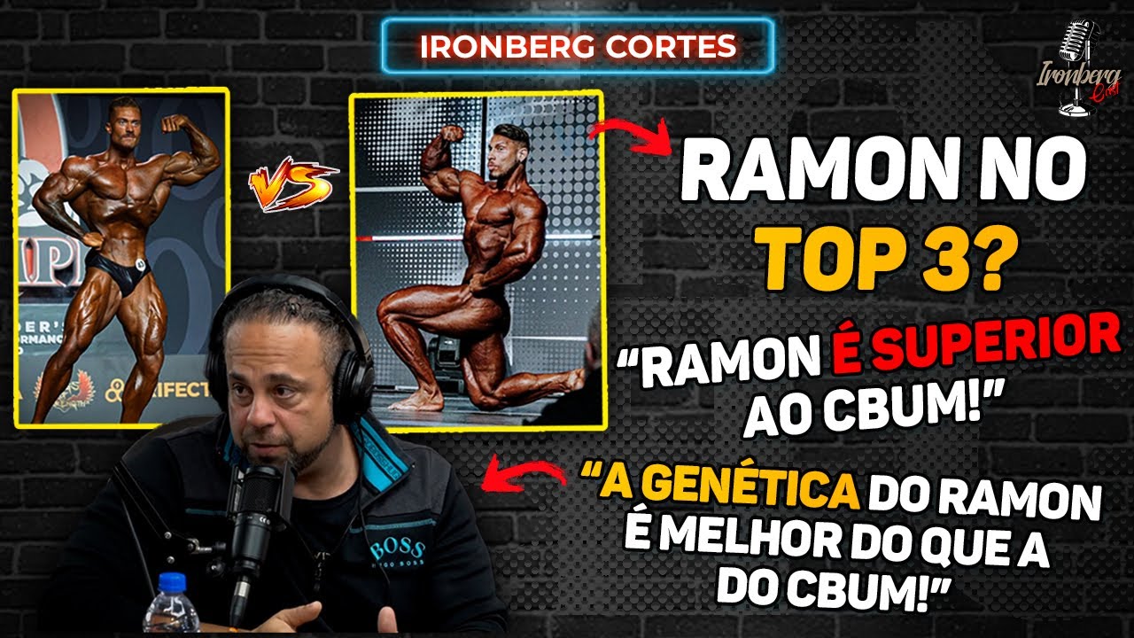 ÁRBITRO DO OLYMPIA ABRE O JOGO SOBRE A BATALHA DE CBUM X RAMON DINO – IRONBERG PODCAST CORTES