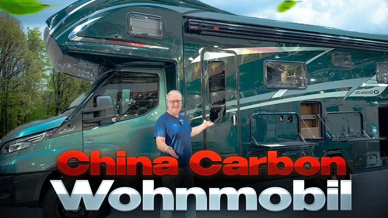 China-Luxus-Wohnmobil: Carbon Liner im XXL-Check Caravan Salon 2024 Deddle Carbonic Liner 78