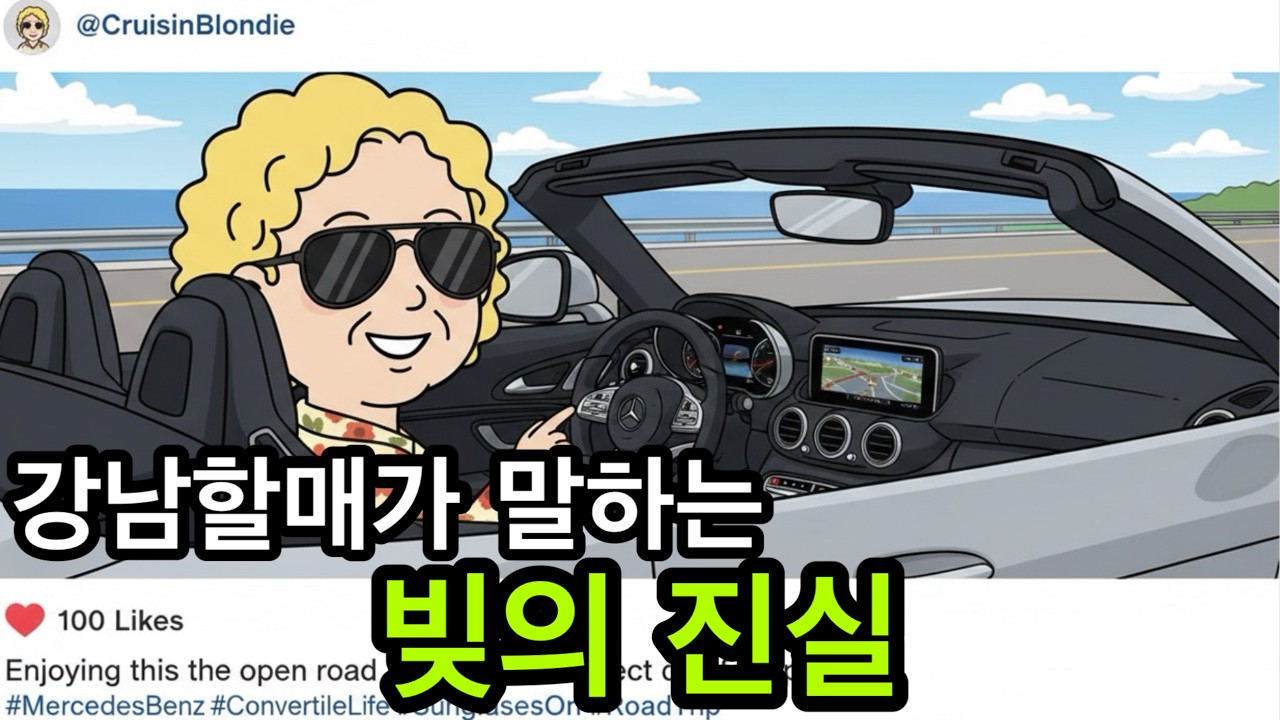 강남할매가 폭로하는 빚의 진실. (안전한 빚이 없는게 더 무서운거야.)