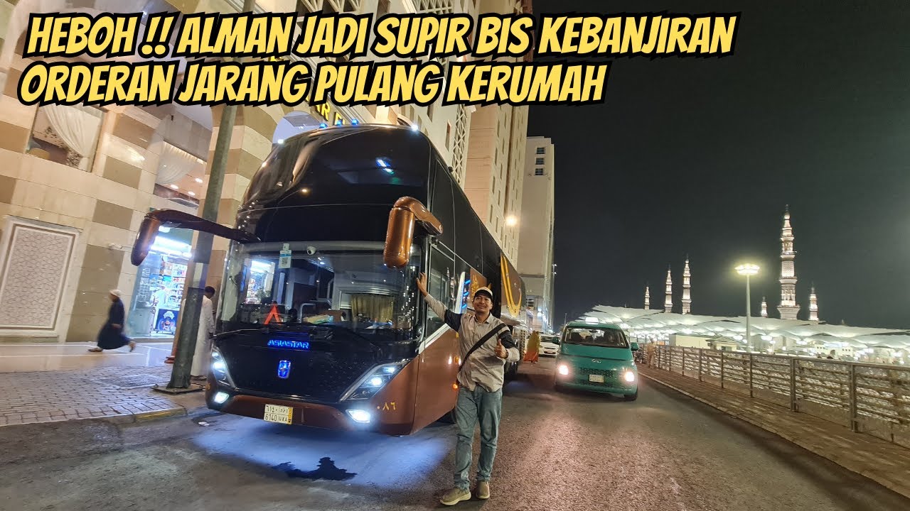 WADUH !! SEMENJAK JADI SUPIR BIS JADI JARANG PULANG KERUMAH