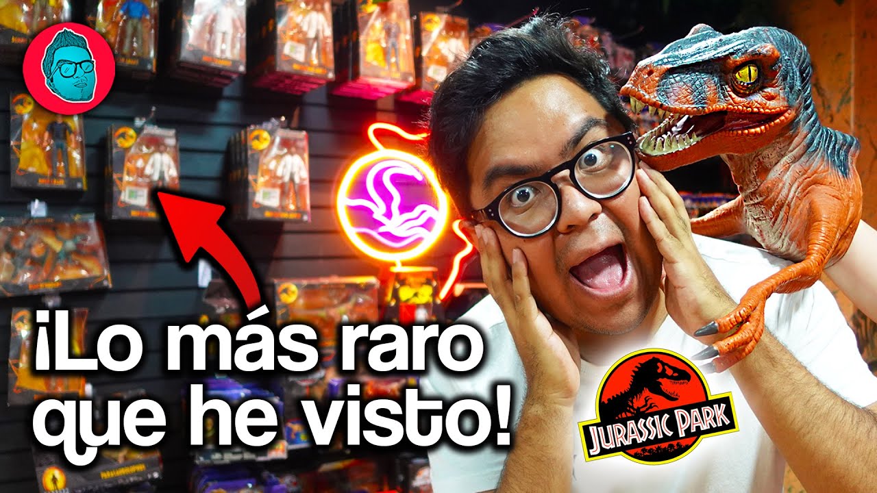 FUI a una TIENDA INCREÍBLE de JURASSIC PARK y COMPRÉ... 🤯