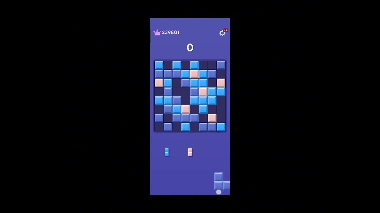 Playing block blast part 1