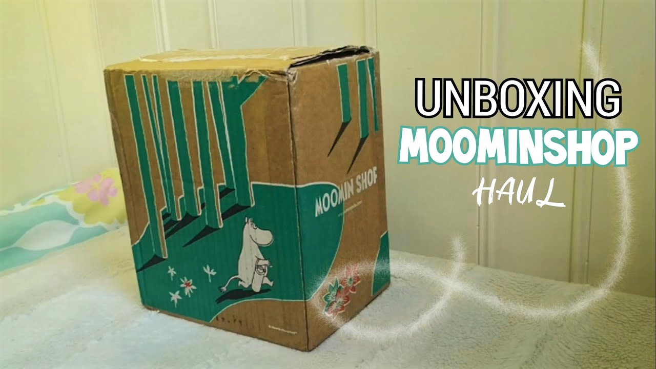 UNBOXING | MoominShop | Book Haul | ASMR
