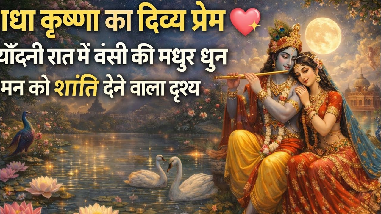 राधा कृष्ण का मधुर भजन 🌼 | बंसी की धुन में डूबा प्रेम और भक्ति full song RadhaKrishna song 