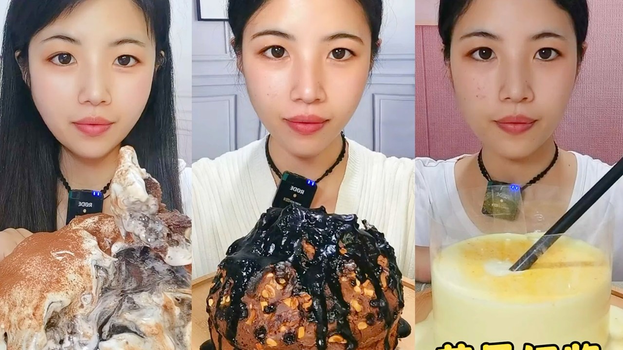 Homemade Cake and Brownie Eating Show | Calm Dessert Mukbang #155