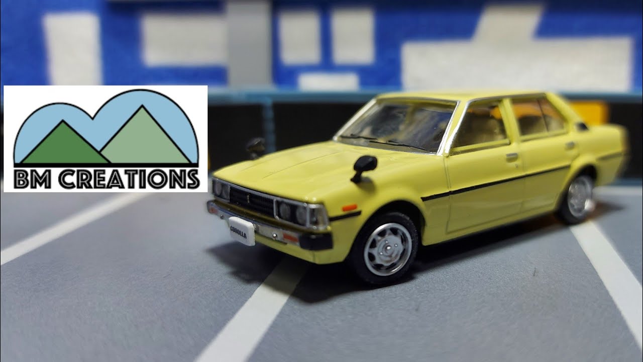 BM Creations Junior 1/64 Toyota Corolla E70 Beige (RHD)
