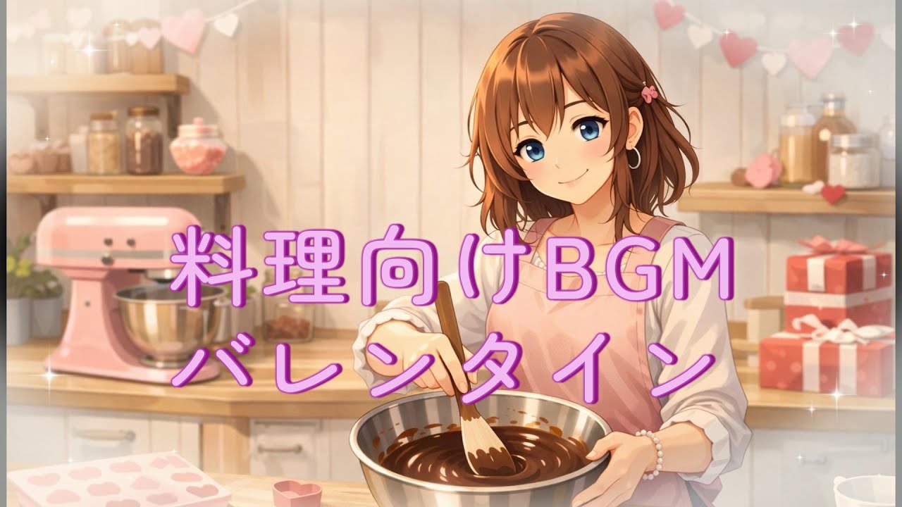 【料理向けBGM】バレンタイン｜ショート動画向きの短いBGM 【フリーBGM】