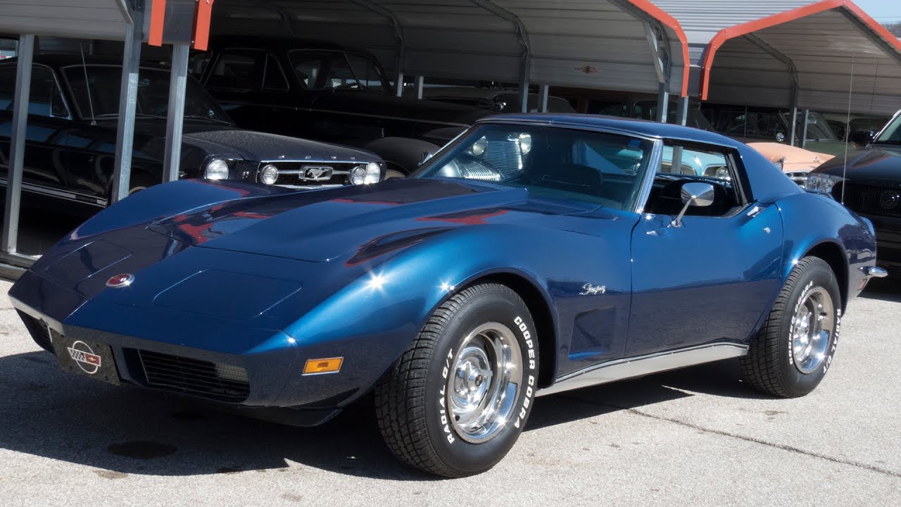 Chevrolet Corvette Stingray Coupe 1973 года | Полный обзор, запуск и тест-драйв