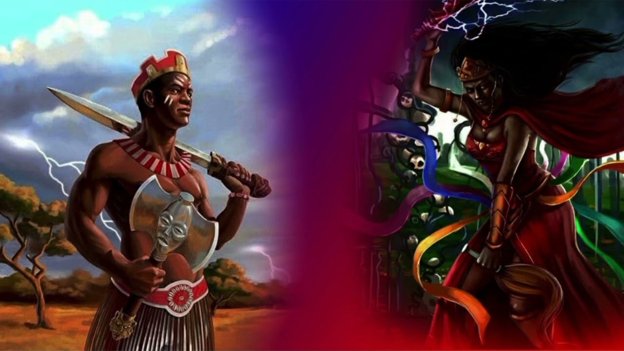 Shango le levanta la mano a Oya y Orula lo salvó de la muerte 😱