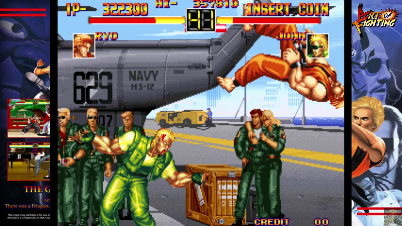 The Art Of Fighting - 1CC - Ryo Sakazaki