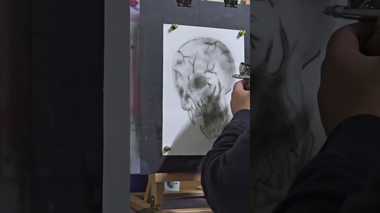 Mr hobby Ps 267 creos usage as a new airbrush artist.